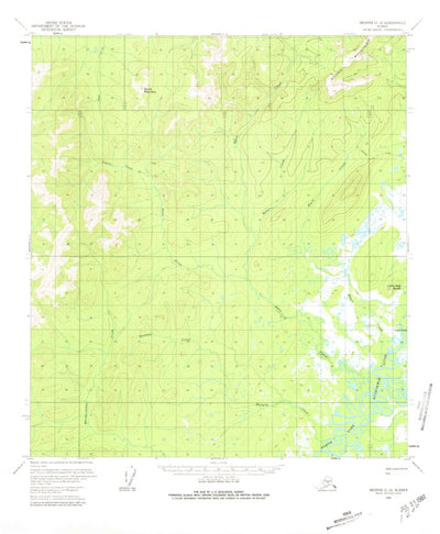 United States Geological Survey Medfra C-2, AK (1958, 63360-Scale) digital map