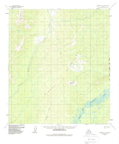 United States Geological Survey Medfra D-1, AK (1958, 63360-Scale) digital map