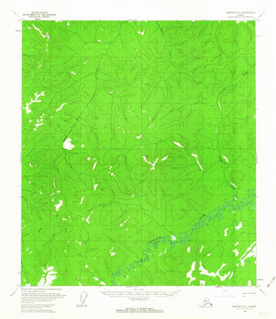 United States Geological Survey Medfra D-5, AK (1954, 63360-Scale) digital map