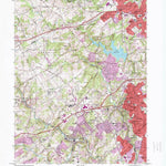 United States Geological Survey Media, PA (1995, 24000-Scale) digital map