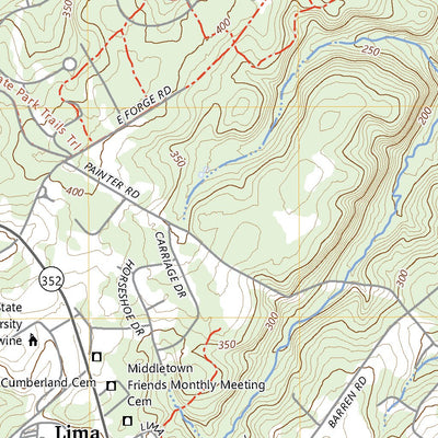 United States Geological Survey Media, PA (2023, 24000-Scale) digital map