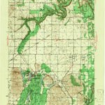United States Geological Survey Medical Lake, WA (1943, 62500-Scale) digital map