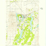 United States Geological Survey Medical Lake, WA (1954, 24000-Scale) digital map