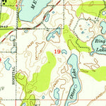 United States Geological Survey Medical Lake, WA (1954, 24000-Scale) digital map