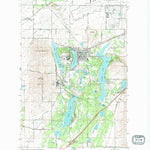United States Geological Survey Medical Lake, WA (1973, 24000-Scale) digital map