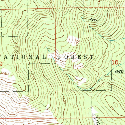 United States Geological Survey Medical Springs, OR (1993, 24000-Scale) digital map