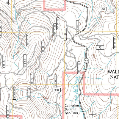 United States Geological Survey Medical Springs, OR (2011, 24000-Scale) digital map