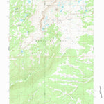 United States Geological Survey Medicine Bow Peak, WY (1961, 24000-Scale) digital map