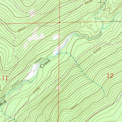 United States Geological Survey Medicine Bow Peak, WY (1961, 24000-Scale) digital map