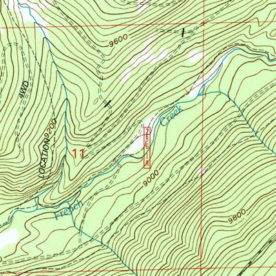 United States Geological Survey Medicine Bow Peak, WY (1992, 24000-Scale) digital map