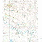 United States Geological Survey Medicine Bow, WY (1971, 24000-Scale) digital map