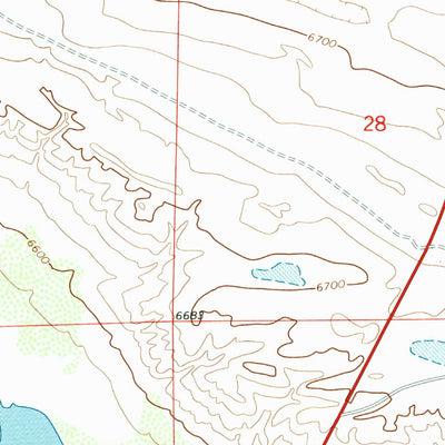 United States Geological Survey Medicine Bow, WY (1971, 24000-Scale) digital map