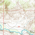 United States Geological Survey Medicine Bow, WY (1971, 24000-Scale) digital map