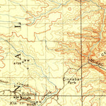 United States Geological Survey Medicine Bow, WY-CO (1908, 125000-Scale) digital map