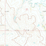 United States Geological Survey Medicine Butte SE, ND (1972, 24000-Scale) digital map