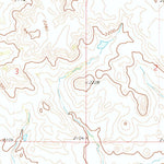 United States Geological Survey Medicine Butte SW, ND (1972, 24000-Scale) digital map