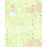 United States Geological Survey Medicine Lake, CA (1988, 24000-Scale) digital map