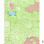 United States Geological Survey Medicine Lake, CA (1993, 24000-Scale) digital map
