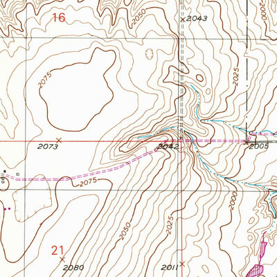 United States Geological Survey Medicine Lake, MT (1948, 24000-Scale) digital map