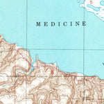 United States Geological Survey Medicine Lake, MT (1948, 24000-Scale) digital map