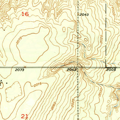 United States Geological Survey Medicine Lake, MT (1949, 24000-Scale) digital map