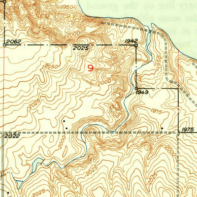 United States Geological Survey Medicine Lake, MT (1949, 24000-Scale) digital map