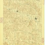 United States Geological Survey Medicine Lodge, KS (1891, 125000-Scale) digital map