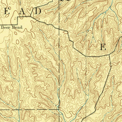 United States Geological Survey Medicine Lodge, KS (1891, 125000-Scale) digital map