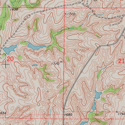 United States Geological Survey Medicine Lodge, KS (1973, 24000-Scale) digital map