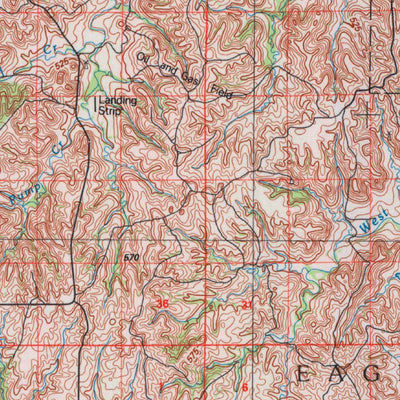 United States Geological Survey Medicine Lodge, KS (1985, 100000-Scale) digital map