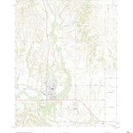 United States Geological Survey Medicine Lodge, KS (2022, 24000-Scale) digital map