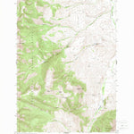 United States Geological Survey Medicine Lodge Peak, MT (1965, 24000-Scale) digital map
