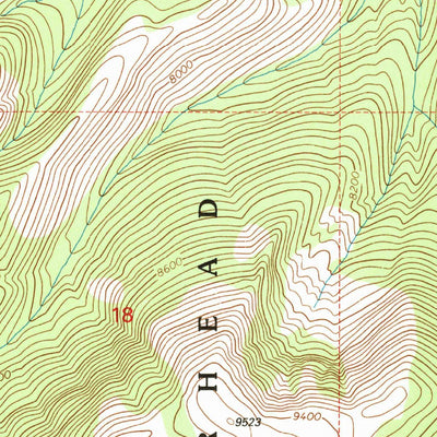 United States Geological Survey Medicine Lodge Peak, MT (1997, 24000-Scale) digital map