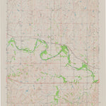 United States Geological Survey Medicine Lodge SW, KS (1973, 24000-Scale) digital map