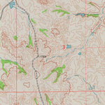 United States Geological Survey Medicine Lodge SW, KS (1973, 24000-Scale) digital map