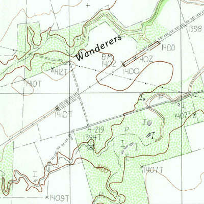 United States Geological Survey Medicine Mound, TX (1983, 24000-Scale) digital map