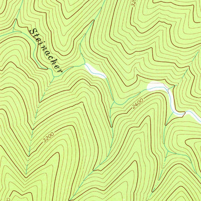 United States Geological Survey Medicine Mountain, CA (1978, 24000-Scale) digital map