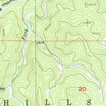 United States Geological Survey Medicine Mountain, SD (1956, 24000-Scale) digital map