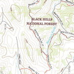 United States Geological Survey Medicine Mountain, SD (2021, 24000-Scale) digital map