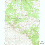 United States Geological Survey Medicine Wheel, WY (1960, 24000-Scale) digital map