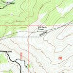 United States Geological Survey Medicine Wheel, WY (1993, 24000-Scale) digital map