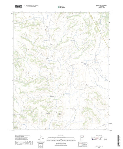 United States Geological Survey Medina Mesa, NM (2023, 24000-Scale) digital map