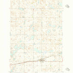 United States Geological Survey Medina, ND (1954, 24000-Scale) digital map