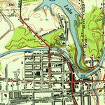 United States Geological Survey Medina, NY (1951, 24000-Scale) digital map