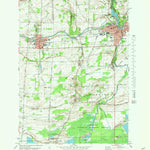United States Geological Survey Medina, NY (1980, 25000-Scale) digital map