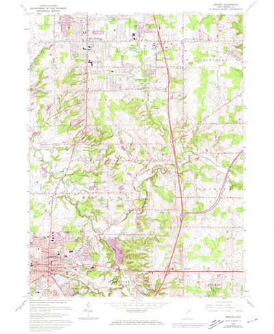 United States Geological Survey Medina, OH (1963, 24000-Scale) digital map