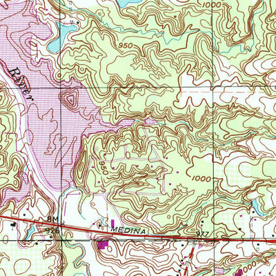 United States Geological Survey Medina, OH (1994, 24000-Scale) digital map