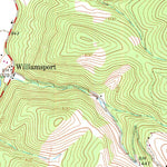 United States Geological Survey Medley, WV (1967, 24000-Scale) digital map