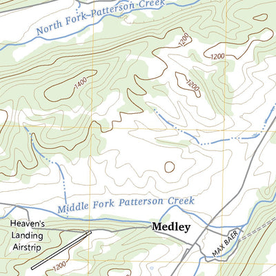 United States Geological Survey Medley, WV (2023, 24000-Scale) digital map