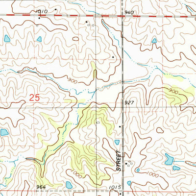 United States Geological Survey Medora, IA (1983, 24000-Scale) digital map